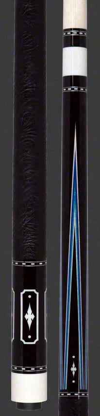 Ariel Carmeli Custom 4 point Ocean Blue Pool Cue