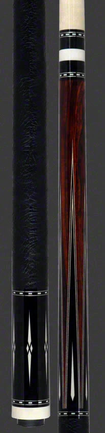 Ariel Carmeli Custom 6 point Ebony Pool Cue