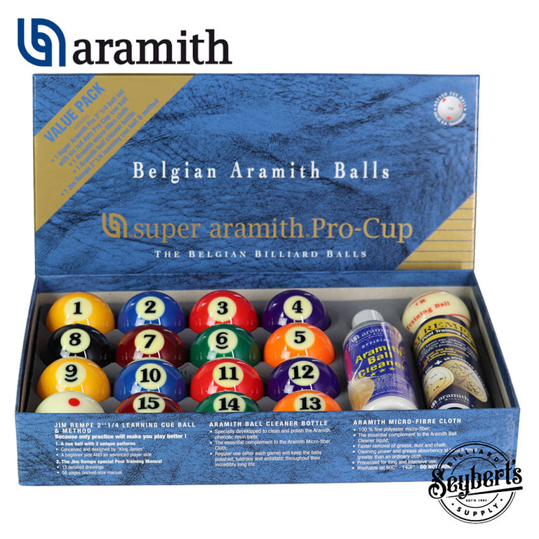 Vintage Aramith De Luxe Billiard Ball Set: Belgium Made, Set of 3 Vintage Aramith De Luxe Billiard Ball Set: Belgium Made, Set of 3