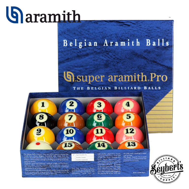 Super Aramith Pro TV Pool Ball Set