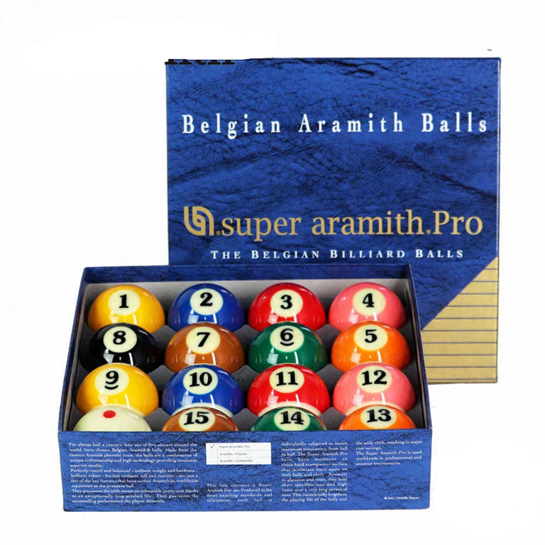 Super Aramith Pro TV Pool Ball Set