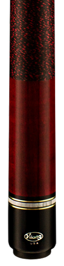 Viking ST0412 Storm Series Play Cue - Crimson-Stained Maple