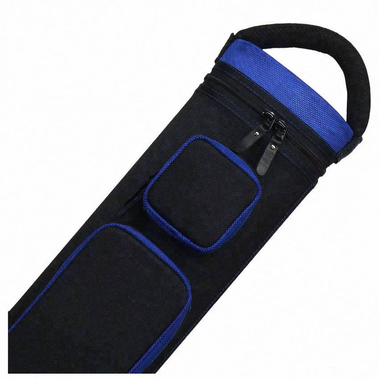 JB Ultimate Rugged Black/Blue Pool Cue Case - URBKBL