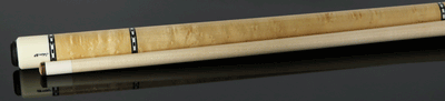 Schon STL1 Light Stained Birdseye Maple Pool Cue - STL1SPBELS