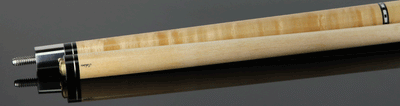 Schon STL1 Light Stained Birdseye Maple Pool Cue - STL1SPBELS