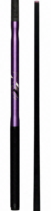 Bull Carbon Insane Air Purple 3-Piece Jump Cue with Multi-Zone Sport Grip Wrap