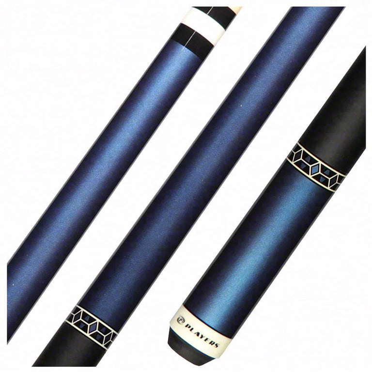 Players Classic Series Metallic Blue Pool Cue - C602