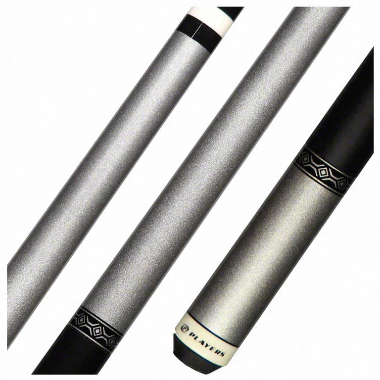 Players Classic Series Metallic SilverGraphic Pool Cue - C603