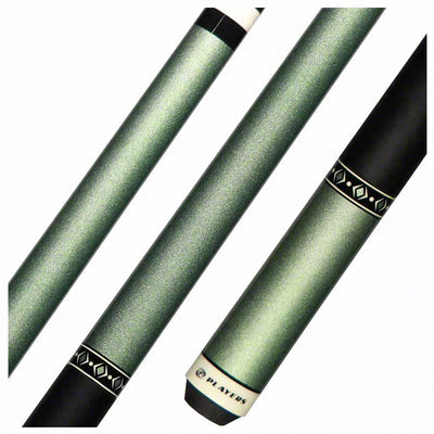 Players Classic Series Metallic Green Graphic Pool Cue - C604
