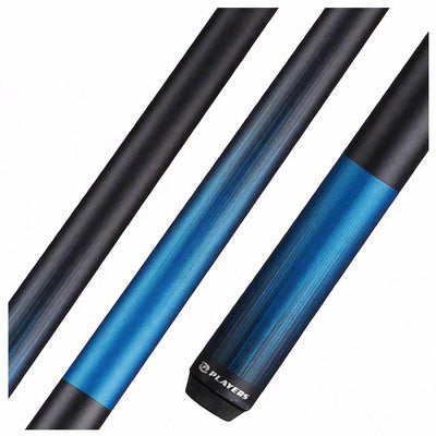Players Classic Series Matte Blue and Black Graphic Pool Cue - C702