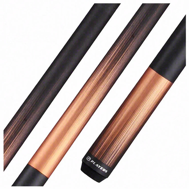 Players Classic Series Matte Captain Copper and Black Graphic Pool Cue - C704