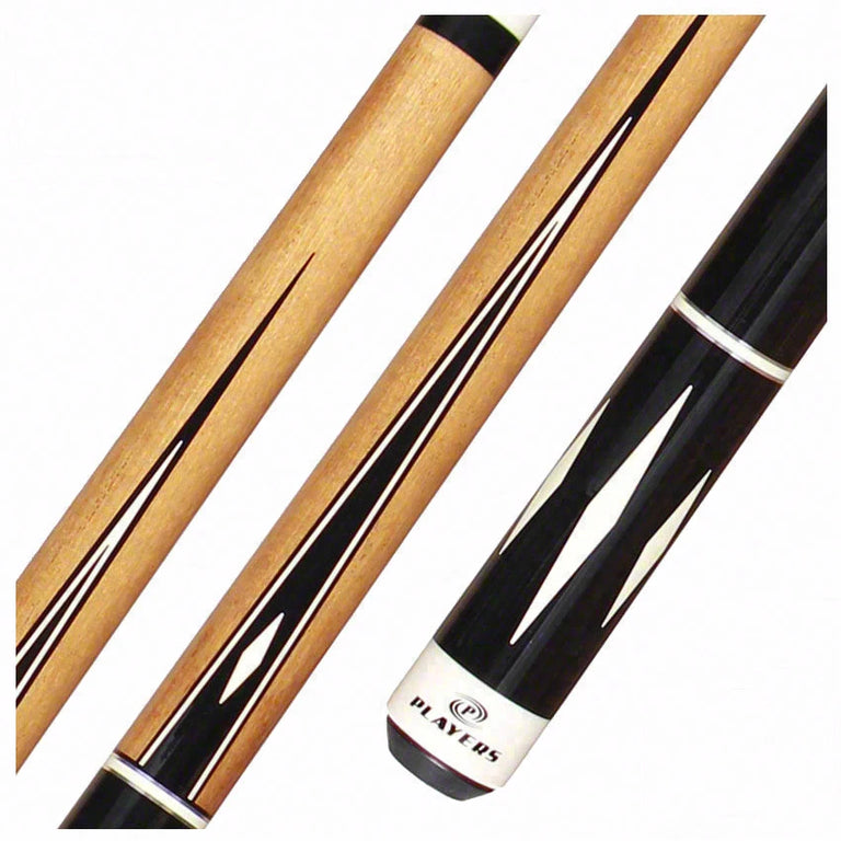 Players Classic Series Antique Maple 4 Point Graphic Pool Cue - C804