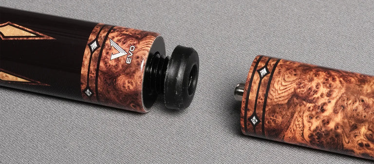 EVO Crown Monarch Blade Leather Wrap Pool Cue Maxbing Edition