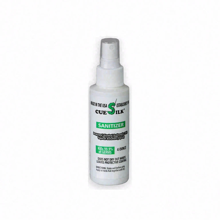 Cue Silk 4oz Sanitizer