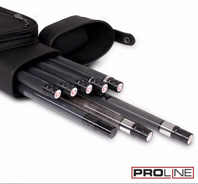 Cuetec Pro Line Limited Edition Noir 3x5 Hard Professional Pool Cue Case