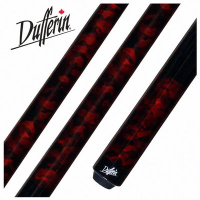Dufferin Marbled Red Dream Pool Cue - D202