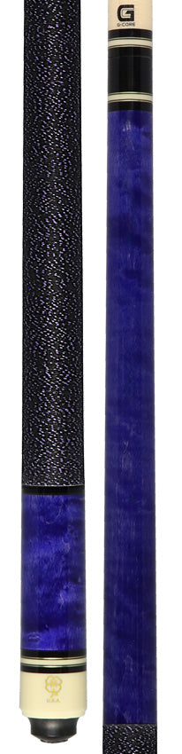 McDermott G Series Purple Stained Birdseye Maple Pool Cue - G241