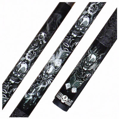Players Demented Clowns Graphic Pool Cue - DCN
