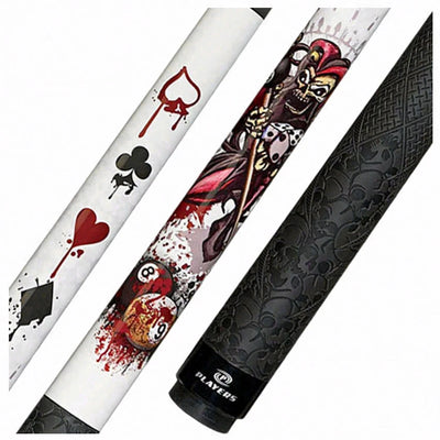 Players Wicked Jester Graphic Pool Cue - DJS