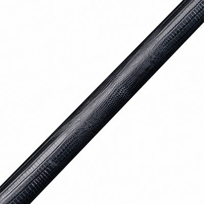 Rhino Retro II Ebony Pool Cue with Leather Wrap and Carbon Shaft
