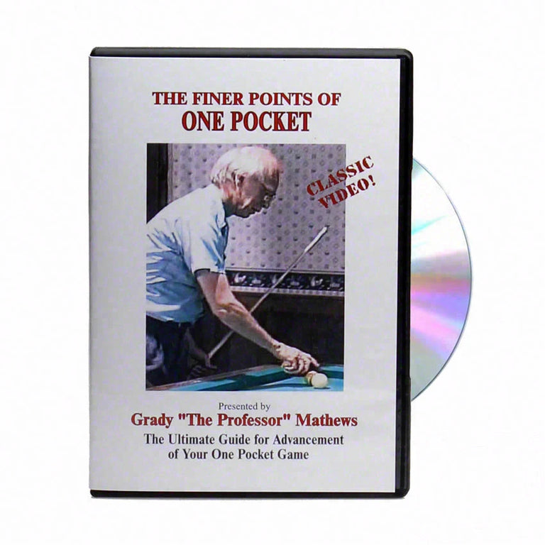 Grady Mathews Finer Points of One Pocket DVD