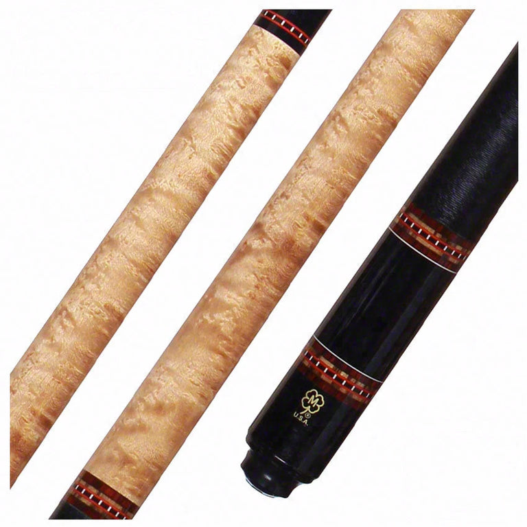 McDermott G Series Walnut Stained Birdseye Maple Pool Cue - G225