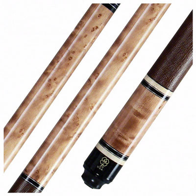 McDermott G Series Natural Walnut Stained Birdseye Maple Pool Cue - G327