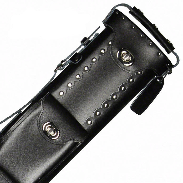 Instroke Geo Black 2x4 Pool Cue Case - GEO2X4B