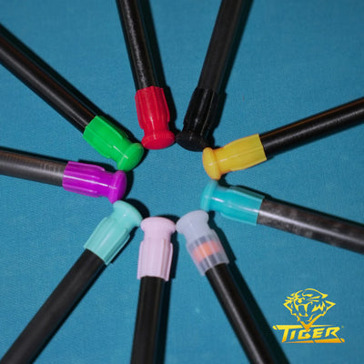 Tiger Cue Tip & Ferrule Protectors - Set of 2