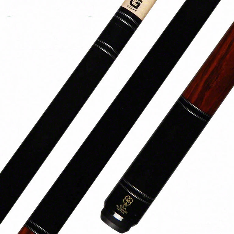 McDermott H Series Black with Cocobolo No Wrap Pool Cue - H552