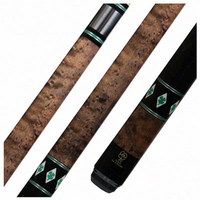 McDermott H Series Birdseye Maple with 4 Clover Pool Cue - H850