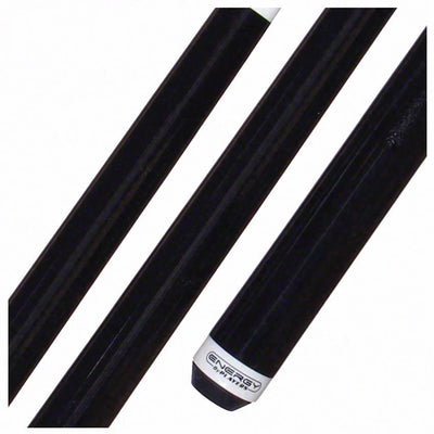 Energy HC08 Solid Black Short Pool Cue - Assorted Lengths