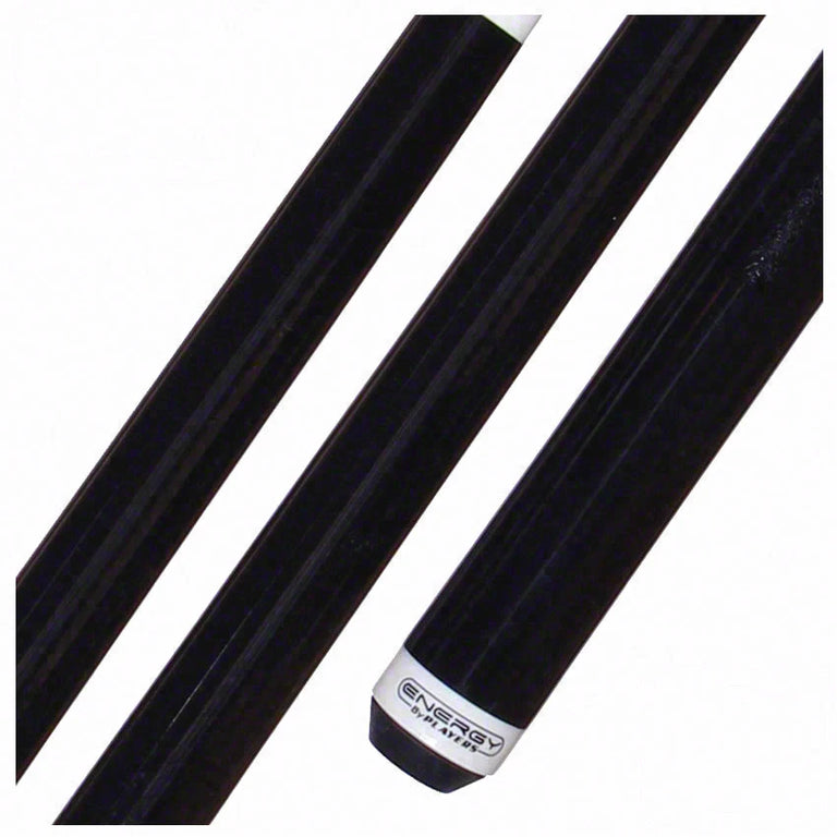 Energy HC08 Solid Black Short Pool Cue - Assorted Lengths