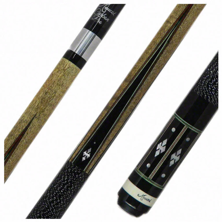 Meucci Hi-Pro Pool Cue with Carbon Shaft - HP01