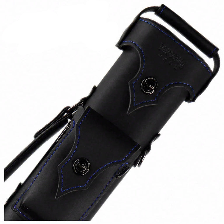 Holly Spectrum Stitched Sapphire Pool Cue Case - HSB