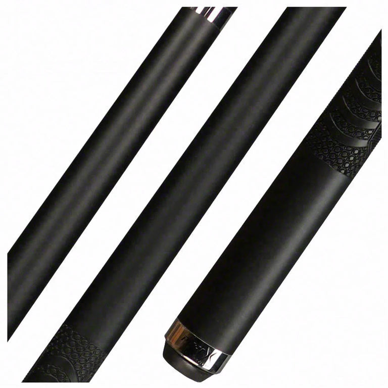 PureX Technology Pool Cue - Matte Black with 11.75mm Skinny LD Shaft - HXTC13