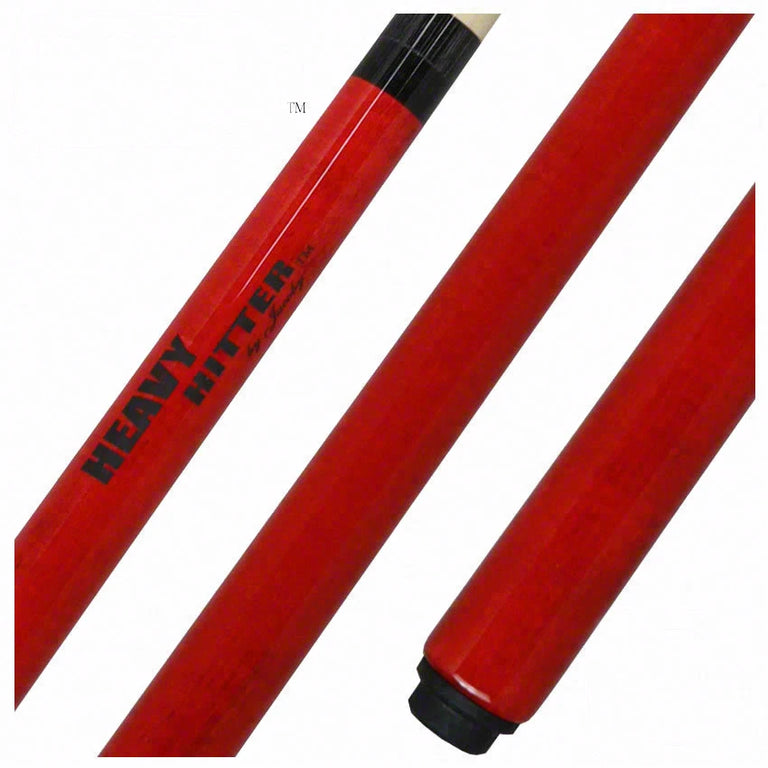 Jacoby Custom Red Heavy Hitter Break Cue - JACHHRED