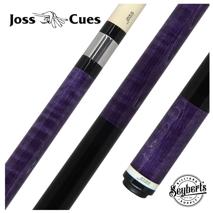 Joss 10-01 Purple Play Cue - Seybert's Billiards Supply