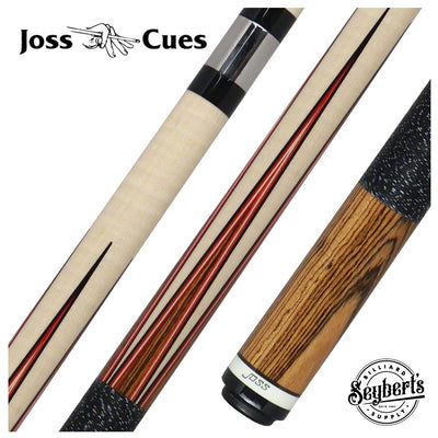 Joss Traditional Bocote 5 Point Pool Cue - JCBOCO5P