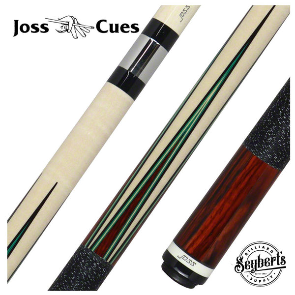 Joss Traditional Cocobolo Play Cue - Seybert's Billiards Supply