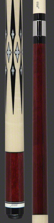 Joss Purple Heart Pool Cue - JC20-149P - Seybert's Billiards Supply