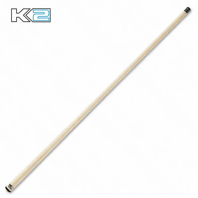 K2 Black and Green Curly Maple 6 in 1 No Wrap Break/Jump Pool Cue