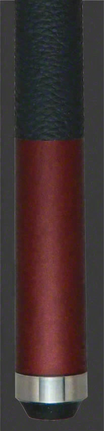 Bull Carbon Burgundy Stained Pool Cue with Bull Carbon Shaft - LD13