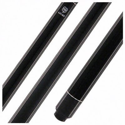 Lucky Black No Wrap Pool Cue - L01