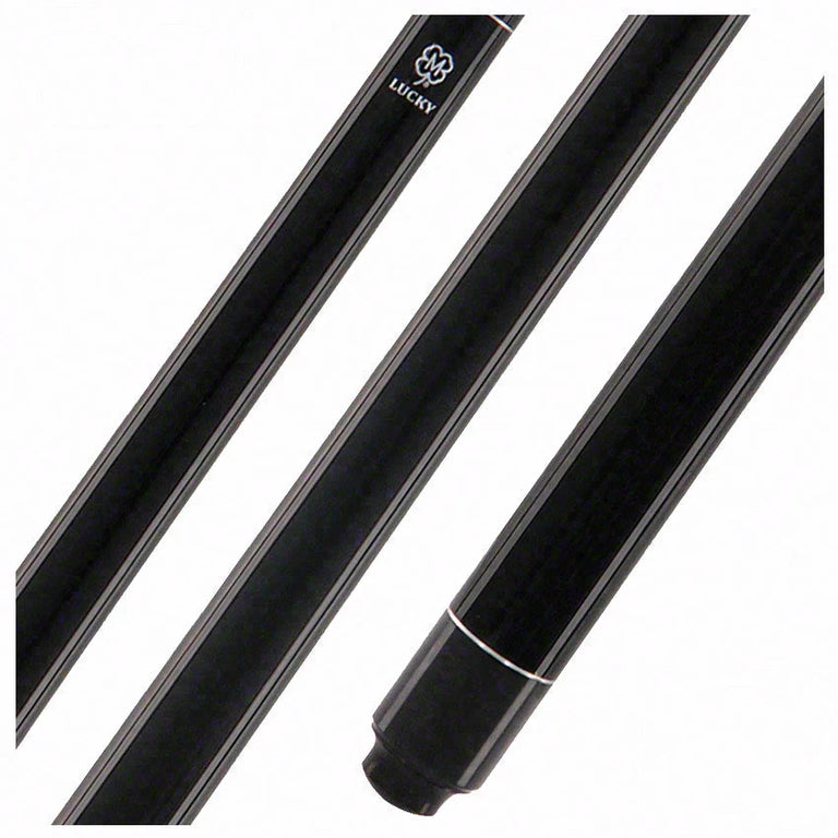 Lucky Black No Wrap Pool Cue - L01