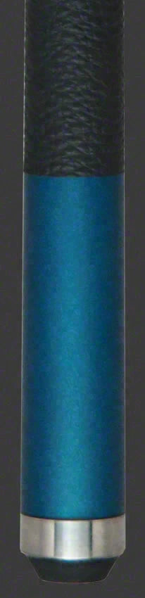 Bull Carbon Teal Stained Pool Cue with Bull Carbon Shaft - LD14