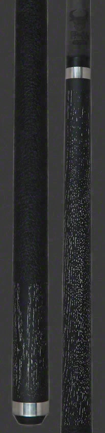 Bull Carbon Black/Silver Pool Cue with Bull Carbon Shaft - LD2