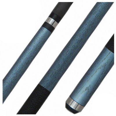 Bull Carbon Ice Blue Pool Cue with Bull Carbon Shaft - LD4