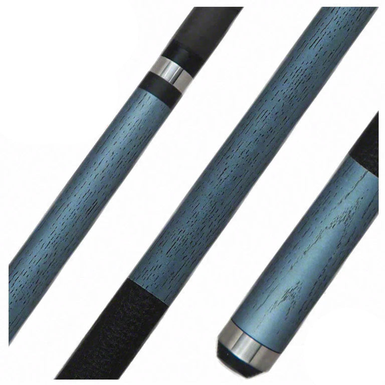 Bull Carbon Ice Blue Pool Cue with Bull Carbon Shaft - LD4