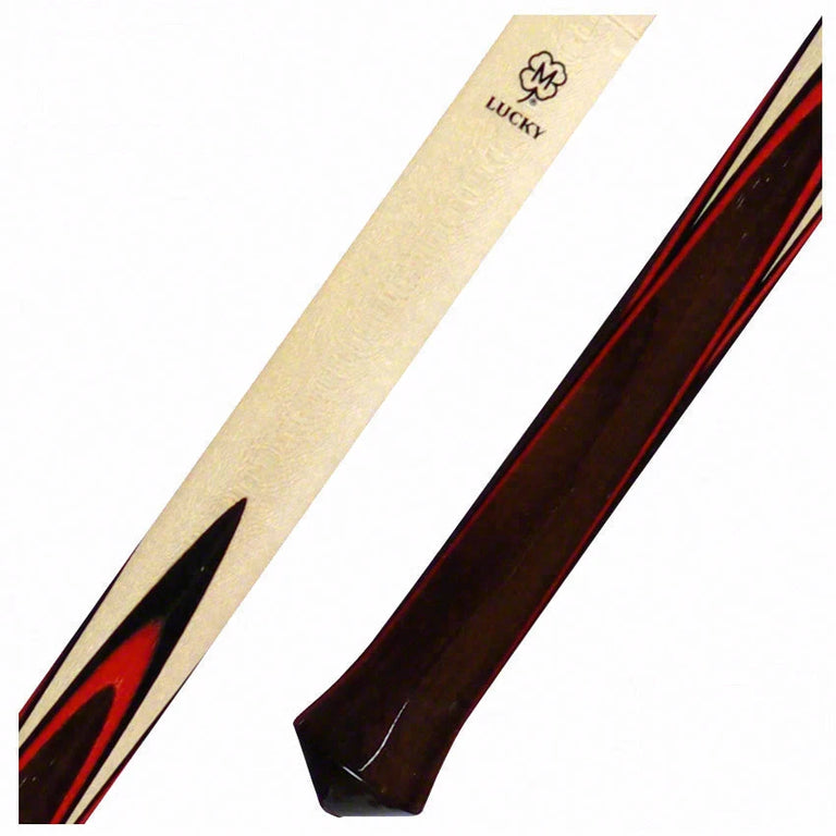 Lucky Red Butterfly Jump Cue - LJ2